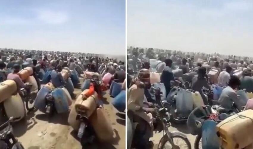 Yanacaq böhranı ilə üzləşən Pakistanda, İran sərhədində yanacaq çənlərində basabas baş verib