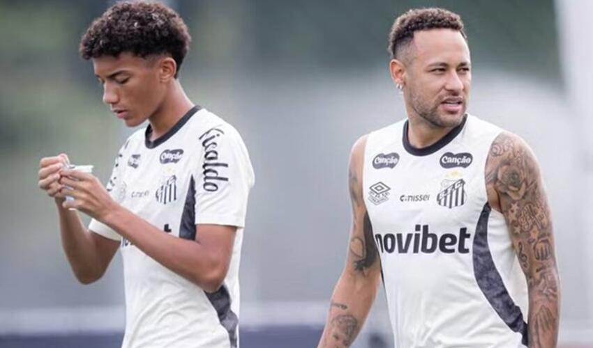 Neymar gənc istedadla qalmaqal yaşayıb