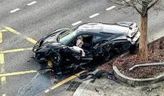 Rusiyada məşhur azərbaycanlı reper Reper Nəvai Bəkirov Moskvanın mərkəzində "Ferrari" ilə avtomobil qəzasına düşüb