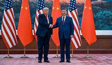 Donald Tramp və Si Cinpin Pekində görüşüblər