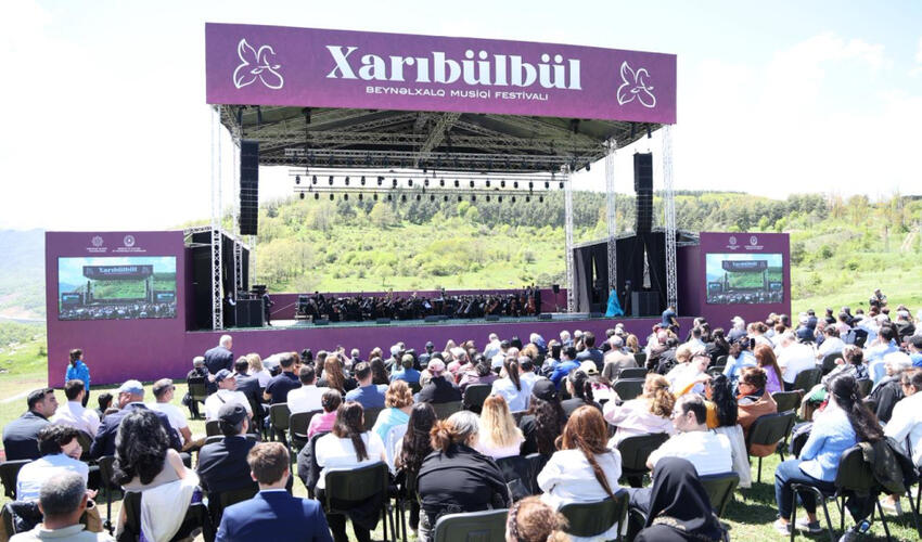 Şuşada “Xarıbülbül” IX Beynəlxalq Musiqi Festivalı başlayıb