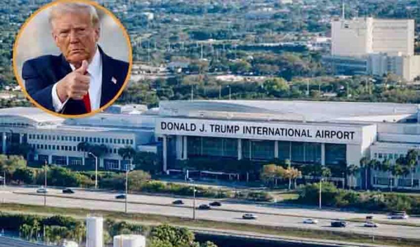 Florida Hava Limanının adı Donald Trampın şərəfinə dəyişdiriləcək