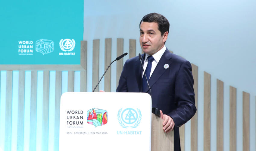 Hikmət Hacıyev: Azərbaycan postmünaqişə bərpa və yenidənqurma sahəsində qazandığı təcrübəni bölüşməyə tam hazırdır