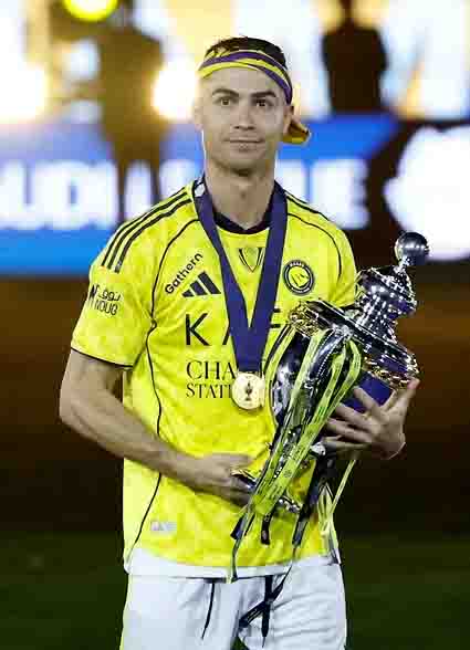 Ronaldu “Əl-Nəsr” ilə ilk Səudiyyə Ərəbistanı çempionluğunu qazandı