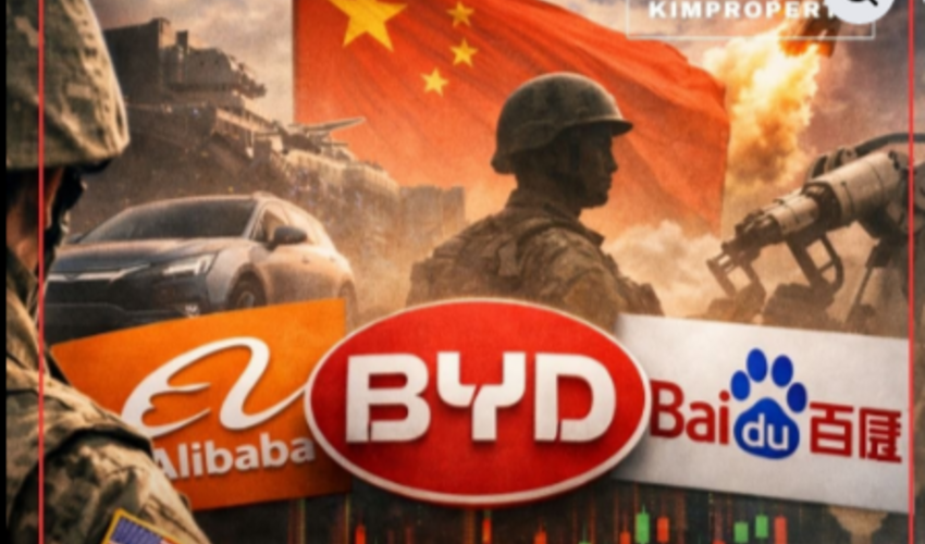 Pentaqon Çinin Alibaba, Baidu və BYD şirkətlərini "qara siyahıya" salıb