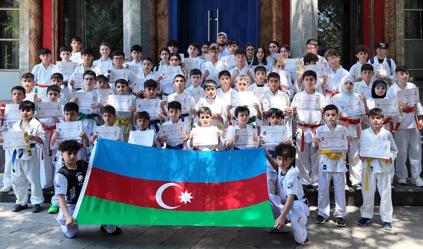 Aşihara Karate Üslubu üzrə növbəti ənənəvi kəmər imtahanı uğurla başa çatdı