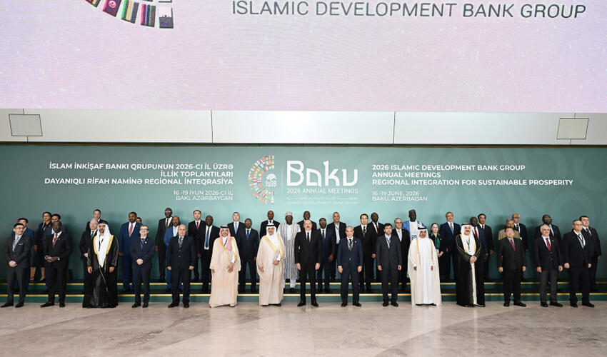 Prezident İlham Əliyevin iştirakı ilə Bakıda İslam İnkişaf Bankı Qrupunun 2026-cı il üzrə İllik Toplantılarının açılış mərasimi keçirilib