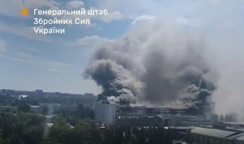 Ukrayna Voronej Yarımkeçirici Cihazlar Zavoduna AGM-188A Rusty Dagger raketləri ilə zərbələr endirib