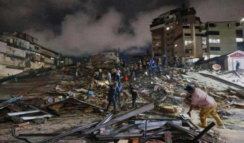 Venesuelada güclü zəlzələ baş verib: Ölkə paytaxtında güclü dağıntılar var