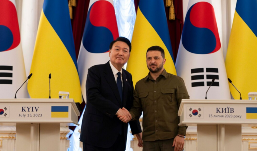 Koreya Respublikası Ukraynaya 100 milyon dollarlıq humanitar yardım göstərəcək