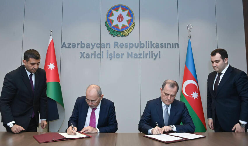 Azərbaycan və İordaniya arasında vizasız rejim elan olunub, yeni sazişlər imzalanıb