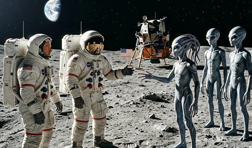 NASA astronavtları Ayda yadplanetlilər barədə susmağa məcbur edib