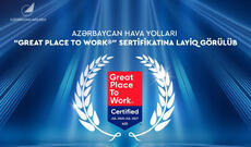 AZAL ilk dəfə beynəlxalq nüfuzlu “Great Place to Work” sertifikatı ilə təltif olunub