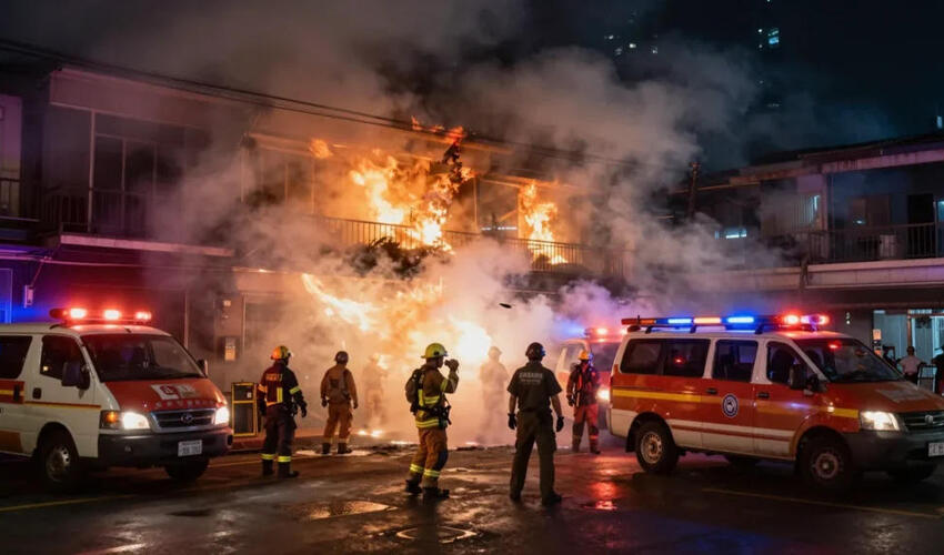 Banqkokda baş verən yanğın nəticəsində 27 nəfər ölüb