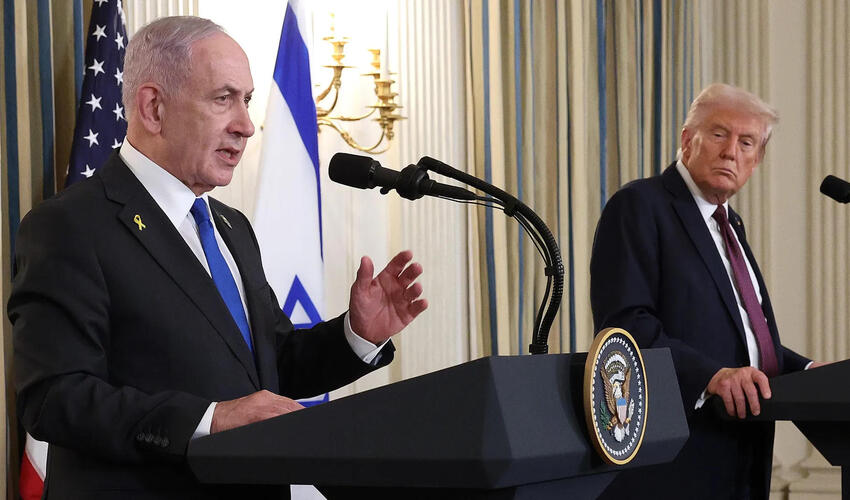 Tramp Netanyahuya qoşunlarını Suriya və Livandan çıxarmağı çağırıb
