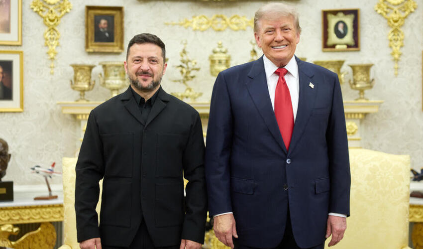 Tramp Zelenski ilə görüşün çox yaxşı keçdiyini bildirib