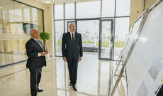 Prezident İlham Əliyev “Yeni Səngəçal” yarımstansiyasının açılışında iştirak edib