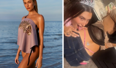 Məşhur model Hailey Bibər qeyri-adi pozası ilə bir məclisdə hamını təəccübləndirdi
