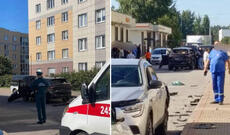 Peterburqda avtomobil partladılıb, rusiyalı hərbçi ölub