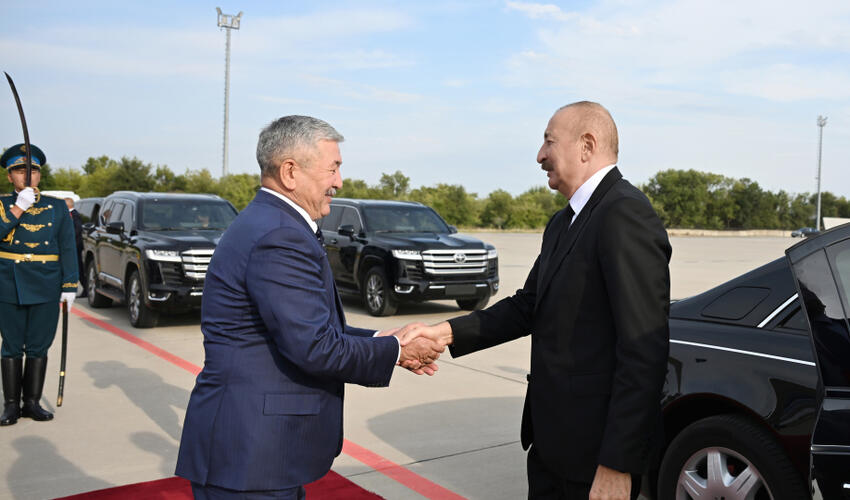 Prezident İlham Əliyevin Qırğızıstana səfəri başa çatıb