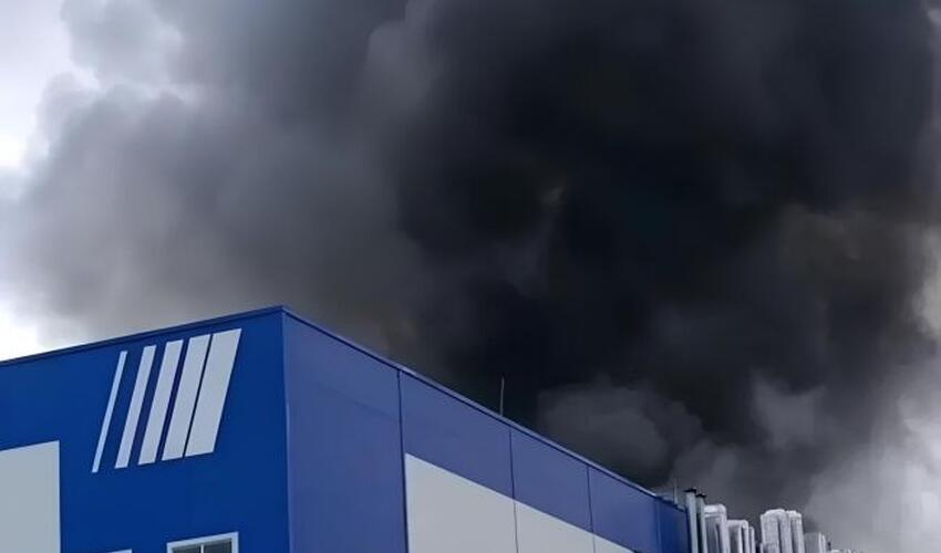 Permdə Rusiya üçün raket mühərrikləri istehsal edən zavod yanıb