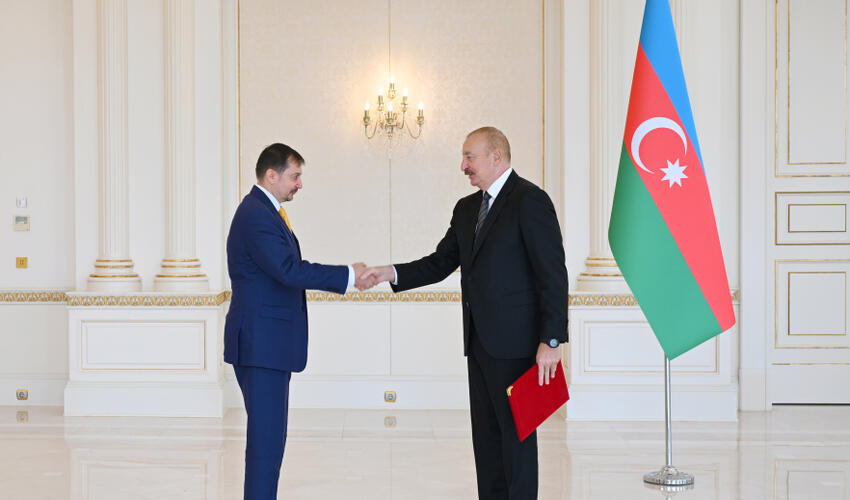 Prezident İlham Əliyev BMT-nin Azərbaycanda yeni təyin olunmuş rezident-əlaqələndiricisini qəbul edib