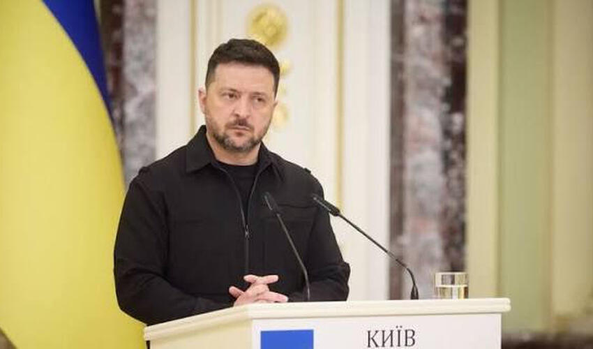 Zelenski Trampın nümayəndələrinin yaxın zamanda Kiyevə və Moskvaya səfər edəcəyini açıqlayıb