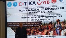 Faiq Ələkbərli Beynəlxalq Altay Topluluqları simpoziumunda məruzə edib