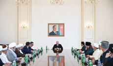 Prezident İlham Əliyev Bakıda keçirilən beynəlxalq konfransların iştirakçılarını qəbul edib