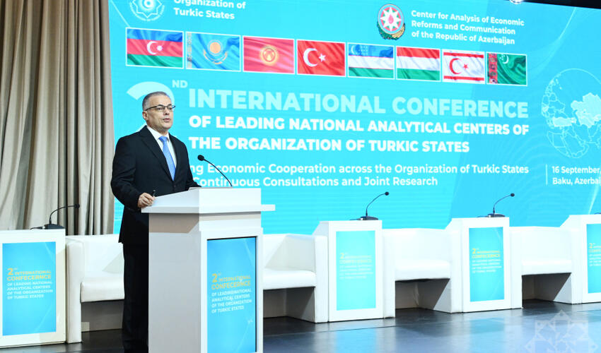 Bakıda “Türk Dövlətlərinin Aparıcı Milli Analitik Mərkəzlərinin II Beynəlxalq Konfransı” keçirilir