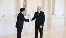 Prezident İlham Əliyev Çin və İtaliya şirkətlərinin rəhbər şəxslərini qəbul edib