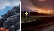Rostov vilayətindəki yeganə neft emalı zavoduna hücum edilib