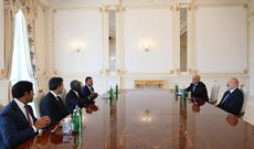 Prezident İlham Əliyev “Global Infrastructure Partners” şirkətinin rəhbərini qəbul edib