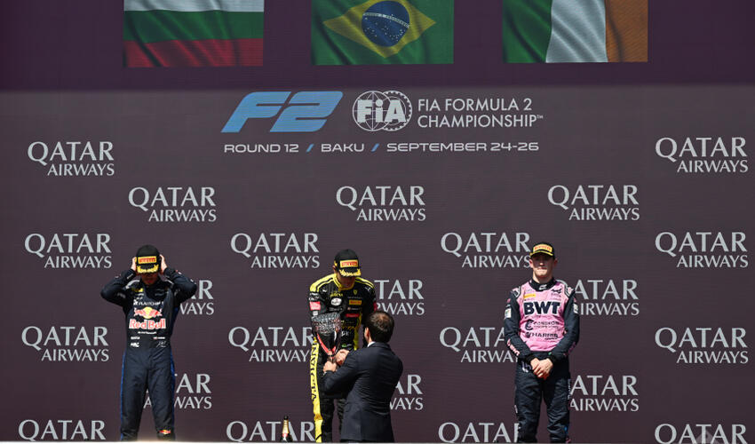 Formula 2 Azərbaycan Qran-Prisinin qalibi  Invicta komandasından Rafael Kamara olub