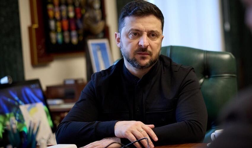 Zelenski Ukrayna silahlı qüvvələrinin Laymanın yaxınlığındakı uğurlarını açıqladı