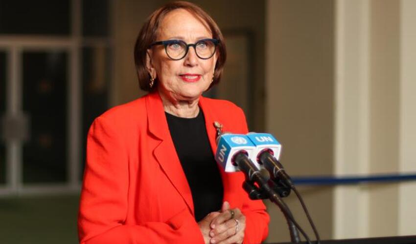 Rebekka Qrinspan BMT Təhlükəsizlik Şurasında Baş katib vəzifəsinə səsvermədə liderlik edir