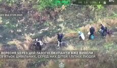 Ruslar Kupyanskda mülki şəxsləri qaz kəmərinə zorla salıb və onlara artilleriya atəşi açıblar