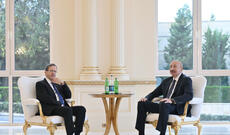 Prezident İlham Əliyevin İsrail Prezidenti ilə görüşü olub
