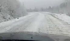 Rusiyanın bir bölgəsi qarla örtülüb