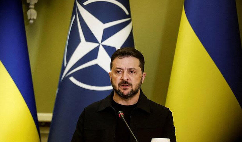 Zelenski Ukraynanın NATO-ya üzvlükdən imtina etməsinin şərtini açıqlayıb