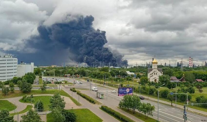 Dronlar Rusiyaya zərbələr endirib, Lipetsk, Tula, Kursk və Belqorod bölgələrində partlayış səsləri eşidilib