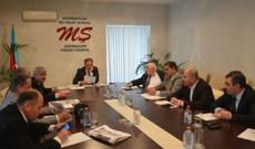 Mətbuat Şurası İdarə Heyətinin iclası keçirilib
