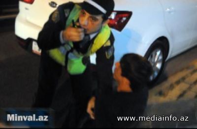 Əmrə tabe olmayıb yol polisini vurdu