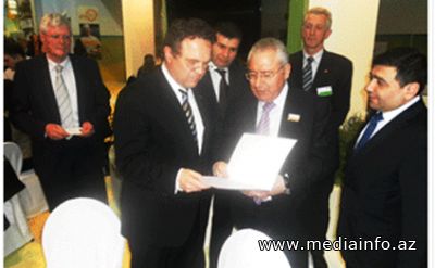 Kənd təsərrüfatı naziri almaniyalı həmkarı ilə görüşdü