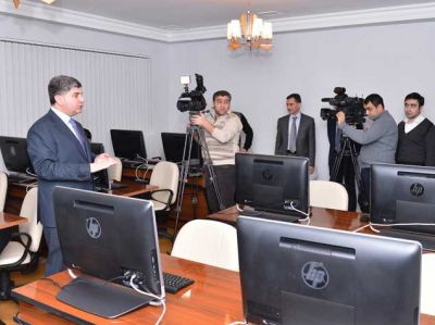 Milli Məclisin mətbuat mərkəzi müasir avadanlıqlarla təchiz olunub