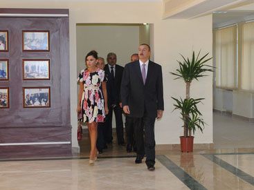İlham Əliyev 153 nömrəli məktəbdə olub