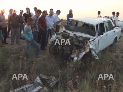 Məmur yol qəzasında ölüb - FOTO
