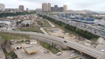 Avtovağzalın ətrafında yerləşən yollar genişləndirilir - FOTO