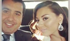 Səfurə Əlizadə nazir oğlu ilə - FOTO