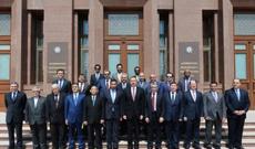 İlham Əliyev müsəlman ölkələrinin səfirlərini qəbul edib